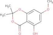 5-Hydroxy-7-methoxy-2,2-dimethyl-4H-benzo[D][1,3]dioxin-4-one