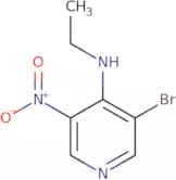 3-Bromo-N-ethyl-5-nitropyridin-4-amine