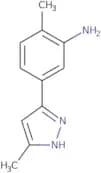 2-Methyl-5-(5-methyl-1H-pyrazol-3-yl)aniline