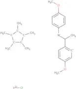 Chloro(5-methoxy-2-{1-[(4-methoxyphenyl)imino-N]ethyl}phenyl-C)(1,2,3,4,5-pentamethylcyclopentadie…