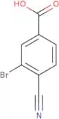 3-Bromo-4-cyanobenzoic acid