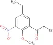 2-Bromo-1-(5-ethyl-2-methoxy-3-nitrophenyl)-ethanone