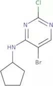 5-Bromo-2-chloro-N-cyclopentylpyrimidin-4-amine
