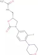 N-(((5R)-3-(3-Fluoro-4- (4-morpholinyl)phenyl)-2-oxo- 5-oxazolidinyl)methyl) acetamide