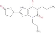 8-(3-Oxocyclopentyl)-1,3-dipropyl-7H-purine-2,6-dione