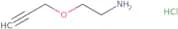 2-(Prop-2-yn-1-yloxy)ethan-1-amine hydrochloride