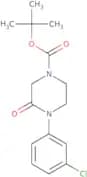 tert-Butyl 4-(3-chlorophenyl)-3-oxopiperazine-1-carboxylate