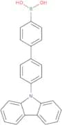 [4'-(Carbazol-9-yl)-4-biphenylyl]boronic Acid (contains varying amounts of Anhydride)