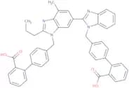 4',4'''-[(4'-Methyl-2'-propyl[2,6'-bi-1H-benzimidazole]-1,1'-diyl)bis(methylene)]bis[1,1'-biphenyl…