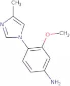 3-Methoxy-4-(4-methyl-1H-imidazol-1-yl)aniline