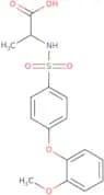 N-[4-(2-Methoxyphenoxy)phenylsulfonyl]-DL-alanine