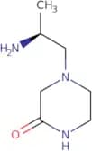 4-[(2S)-2-Aminopropyl]piperazin-2-one