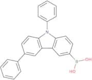 6,9-Diphenyl-9H-carbazole-3-boronic Acid (contains varying amounts of Anhydride)