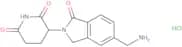 3-[5-(Aminomethyl)-1-oxo-2,3-dihydro-1H-isoindol-2-yl]piperidine-2,6-dione hydrochloride