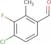 4-Chloro-3-fluoro-2-methylbenzaldehyde