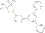 2,6-Diphenyl-4-(3-(4,4,5,5-tetramethyl-1,3,2-dioxaborolan-2-yl)phenyl)pyridine