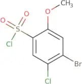 4-Bromo-5-chloro-2-methoxybenzenesulfonyl chloride