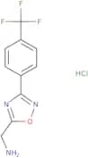 5-Aminomethyl-3-(4-(trifluoromethyl)phenyl)-[1,2,4]oxadiazole hydrochloride