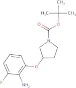 (R)-tert-Butyl 3-(2-amino-3-fluorophenoxy)pyrrolidine-1-carboxylate