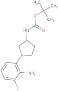 (R)-tert-Butyl 1-(2-amino-3-fluorophenyl)pyrrolidin-3-ylcarbamate