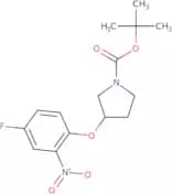 (R)-tert-Butyl 3-(4-fluoro-2-nitrophenoxy)pyrrolidine-1-carboxylate