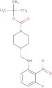 tert-Butyl 4-[(3-fluoro-2-nitrophenylamino)methyl]piperidine-1-carboxylate