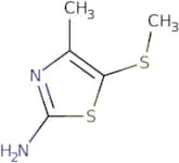 4-Methyl-5-(methylsulfanyl)-1,3-thiazol-2-amine