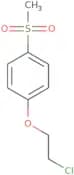 1-(2-Chloroethoxy)-4-methanesulfonylbenzene