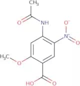 4-Acetamido-2-methoxy-5-nitrobenzoic acid