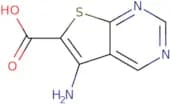 5-Aminothieno[2,3-d]pyrimidine-6-carboxylic acid