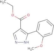 Ethyl 5-(2-methoxyphenyl)-1H-pyrazole-4-carboxylate