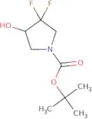 tert-Butyl 3,3-difluoro-4-hydroxypyrrolidine-1-carboxylate