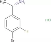 (1S)-1-(4-Bromo-3-fluorophenyl)ethylamine hydrochloride