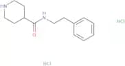 N-(2-Phenylethyl)-4-piperidinecarboxamide dihydrochloride