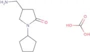 4-(Aminomethyl)-1-cyclopentyl-2-pyrrolidinone - carbonic acid