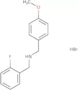 (2-Fluorobenzyl)(4-methoxybenzyl)amine hydrobromide