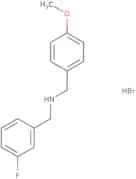 (3-Fluorobenzyl)(4-methoxybenzyl)amine hydrobromide