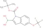 1-boc-5-(trifluoromethoxy)indole-2-boronic acid