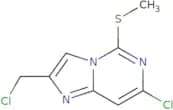 7-Chloro-2-(chloromethyl)-5-(methylthio)imidazo[1,2-c]pyrimidine