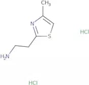 [2-(4-Methyl-1,3-thiazol-2-yl)ethyl]amine dihydrochloride