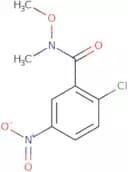 2-Chloro-N-methoxy-N-methyl-5-nitrobenzamide