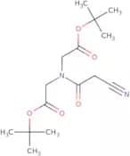 Di-tert-butyl 2,2'-((2-cyanoacetyl)azanediyl)diacetate