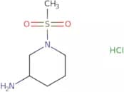 1-Methanesulfonylpiperidin-3-amine hydrochloride