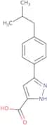 3-(4-Isobutylphenyl)-1H-pyrazole-5-carboxylic acid
