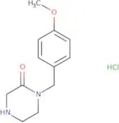 1-(4-Methoxybenzyl)-2-piperazinone hydrochloride