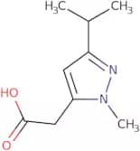 (3-Isopropyl-1-methyl-1H-pyrazol-5-yl)acetic acid