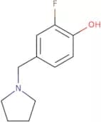 2-Fluoro-4-(pyrrolidin-1-ylmethyl)phenol