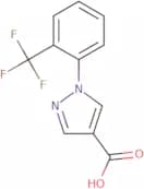 1-(2-(Trifluoromethyl)phenyl)-1H-pyrazole-4-carboxylic acid