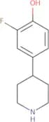 2-Fluoro-4-(piperidin-4-yl)phenol