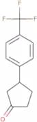 3-[4-(Trifluoromethyl)phenyl]cyclopentan-1-one